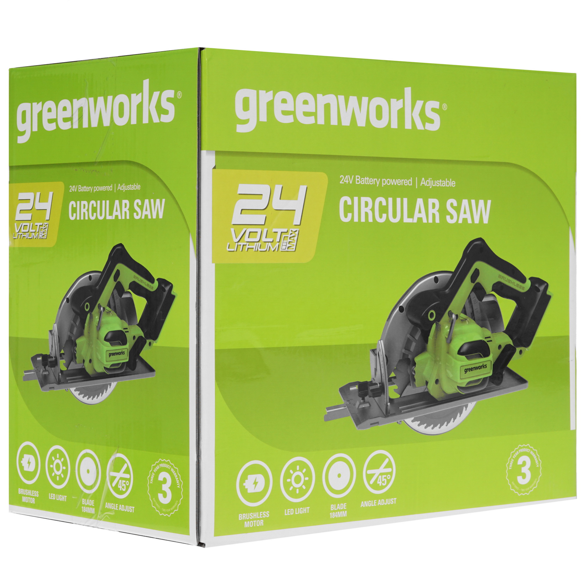 Пила дисковая GreenWorks GD24CS 24V 5310165 STDN-0019192 - Вид №7