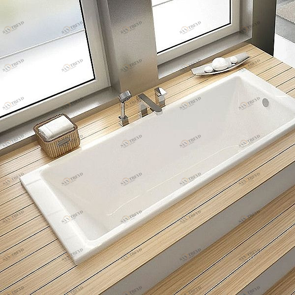 Ванна встраиваемая Cuarto 150x70 см HOESCH 3801