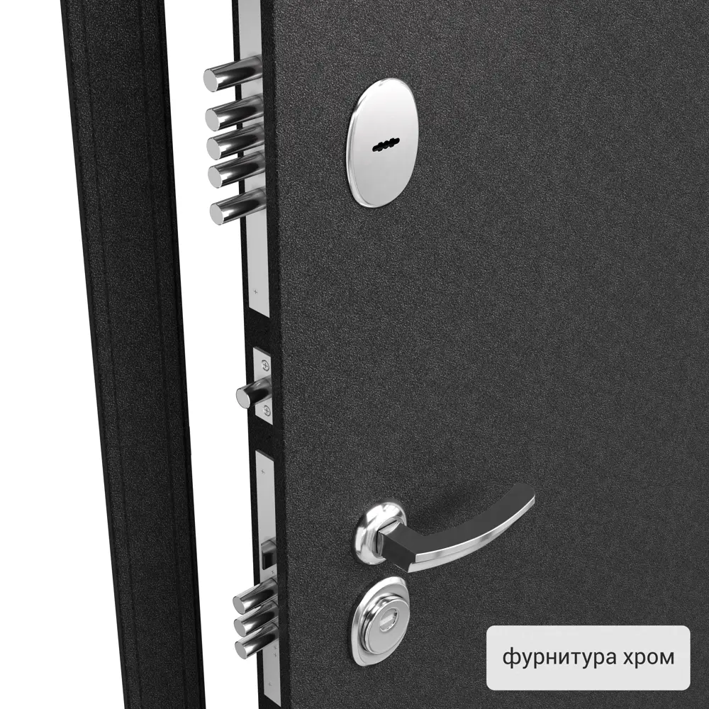 Дверь металлическая Контрол Леона, 960 мм, левая, цвет дуб сонома TOREX STLM-2173537 - Вид №2