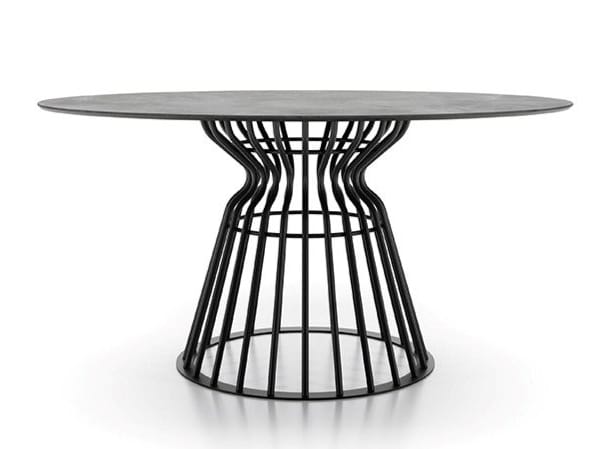 Круглый стол из керамогранита Dall'Agnese бомбардировщик ARCH-00086759