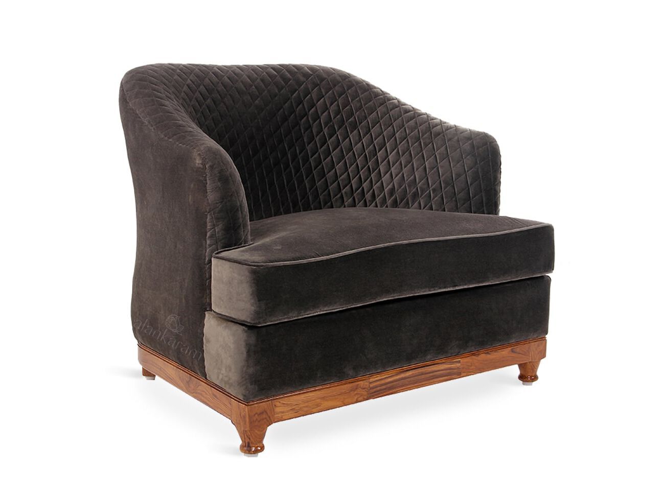 Тканевое кресло с подлокотниками Alankaram Mruduk ARCH-00050767