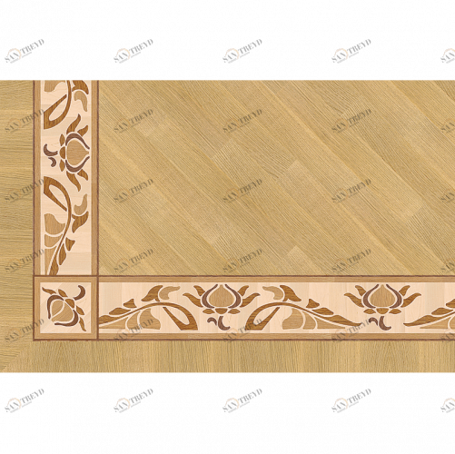 Бордюр Маленькая сюита Русская классика 16111