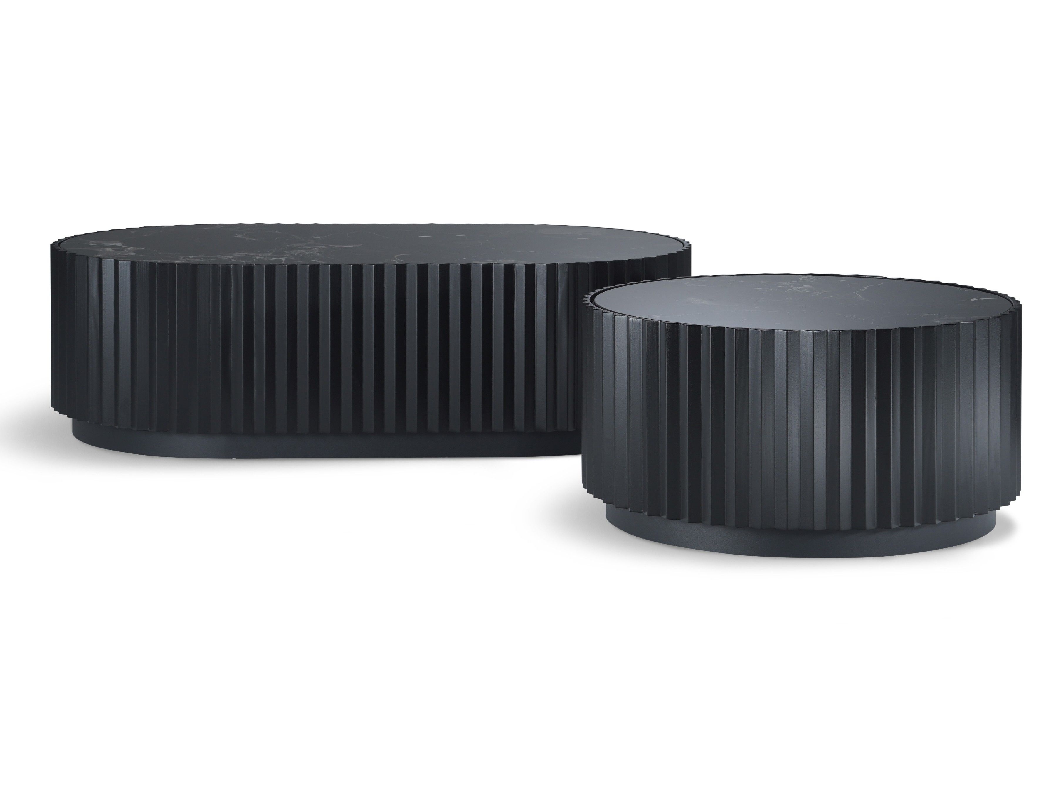 Круглый журнальный столик из ясеня и мрамора Milla & Milli Eternel ARCH-00136687 - Вид №3