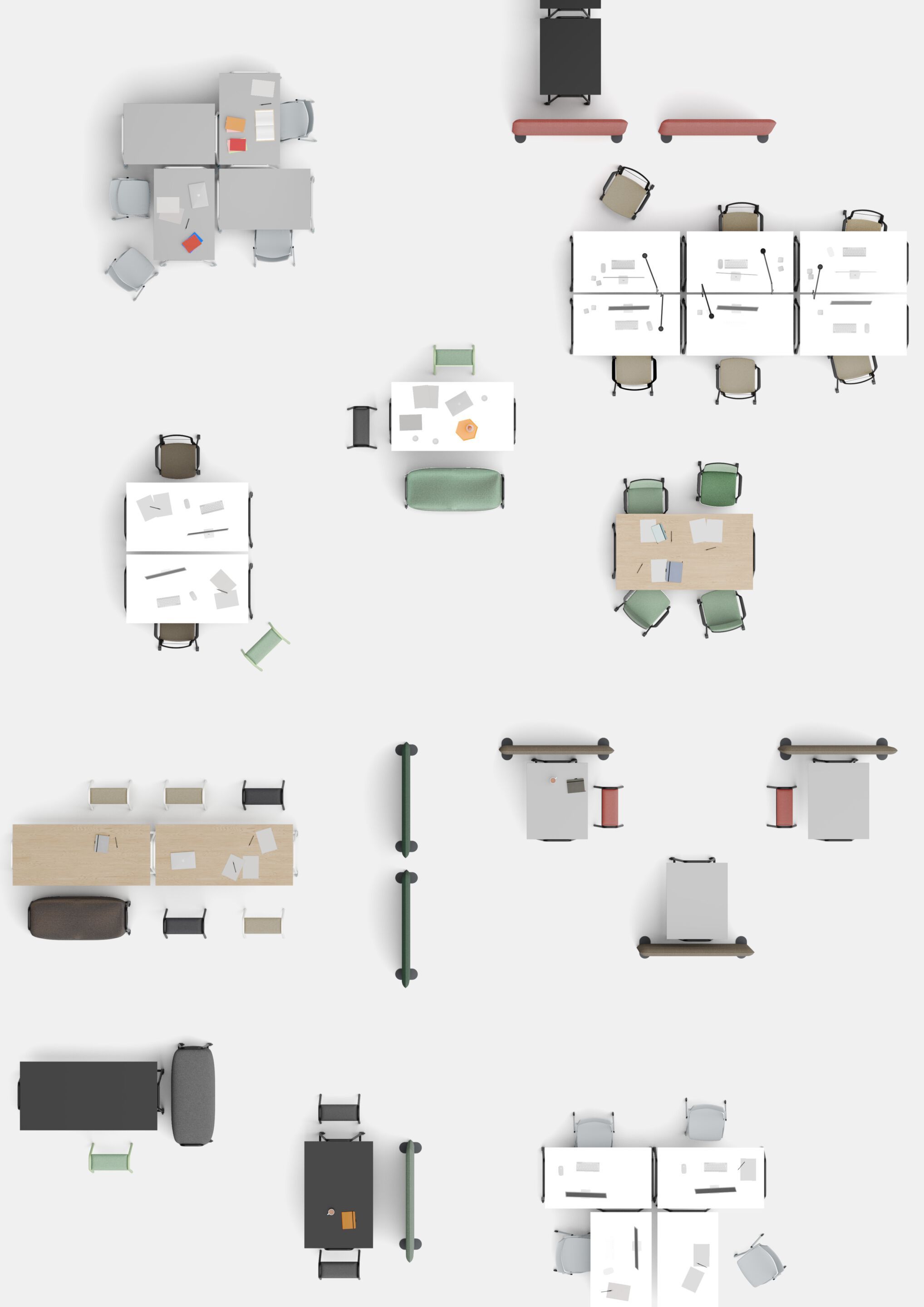 Деревянный стол на колесах IBEBI Boss ARCH-00049580 - Вид №3