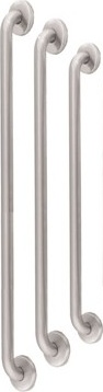 BR1200CS 1200 мм прямой поручень с матовым покрытием mediclinics 