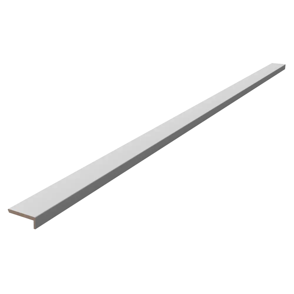 Наличник телескопический Палладиум 70x8x2140 мм ПВХ-ламинация цвет Милк VFD STLM-2055030 - Вид №2
