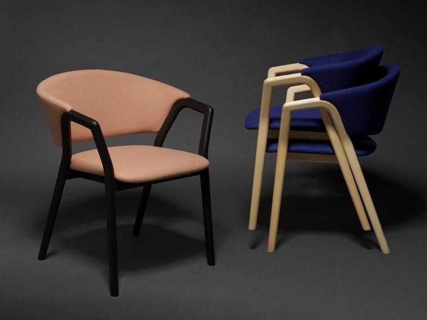 Very Wood Штабелируемое кресло с подлокотниками Camden sun-id-1412021 - Вид №2