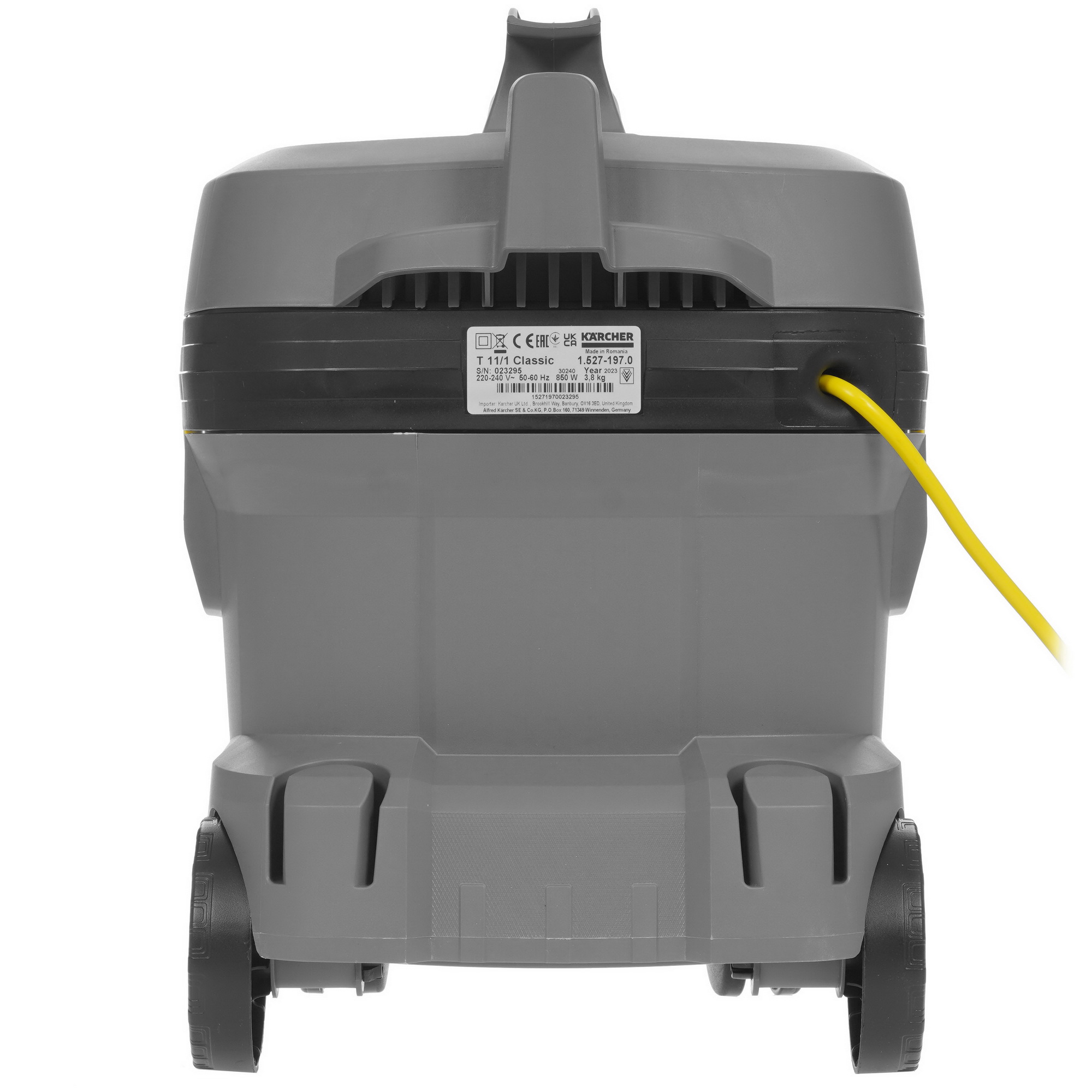 9970288 Пылесос Karcher T 11/1 Classic серый STDN-0054117 - Вид №3