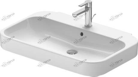 2316800030 Подвесная раковина настенная овальная Duravit Happy D.2