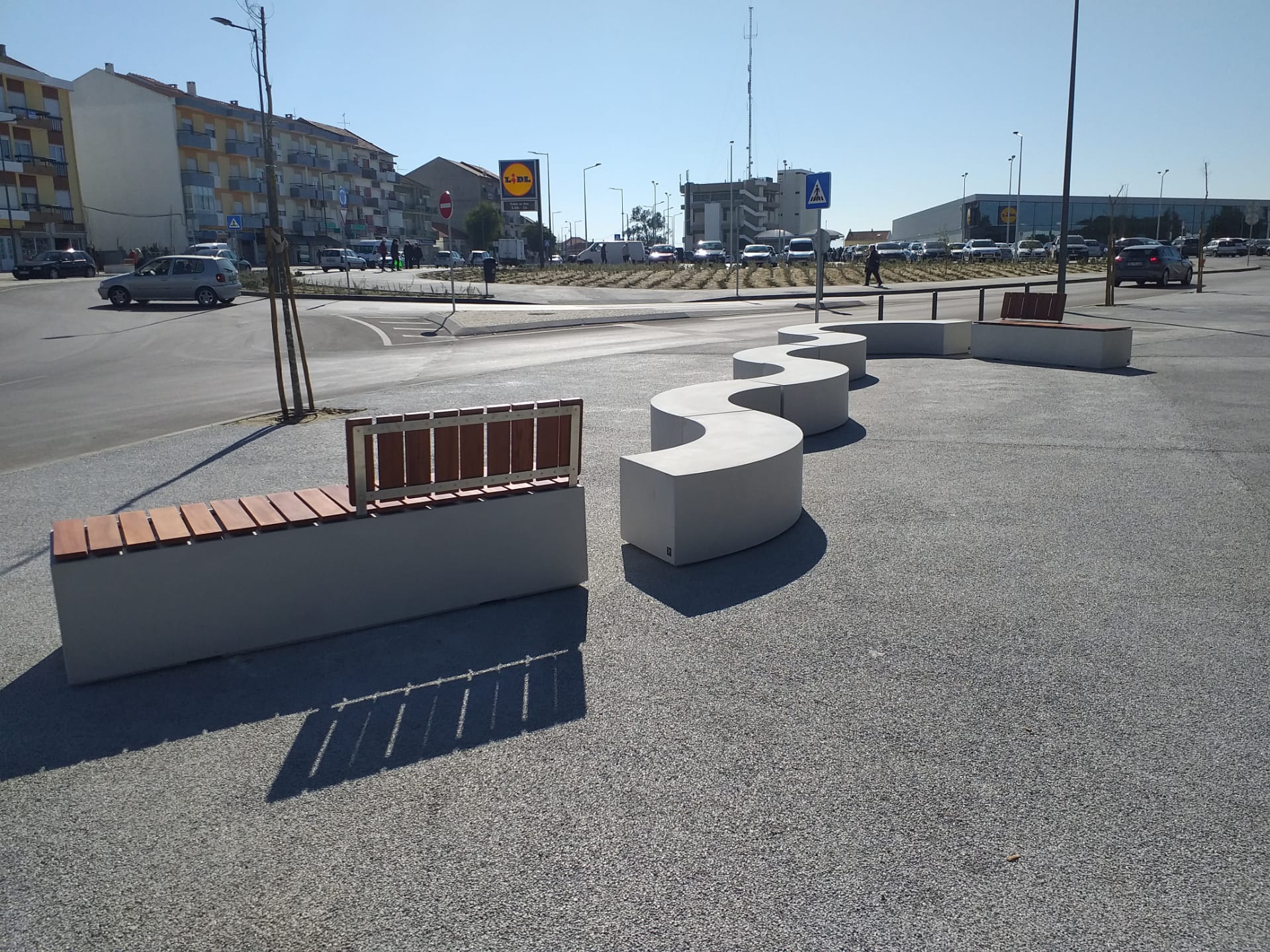 Модульная бетонная скамья со спинкой SIT Box to Box ARCH-00100946 - Вид №6