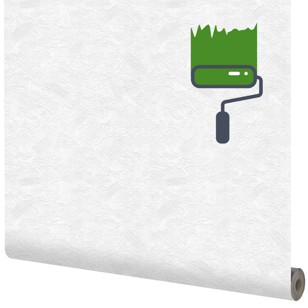 Обои под покраску флизелиновые Аспект Ру Штукатурка белые 1.06x25 м Крупная штукатурка STLM-2002250