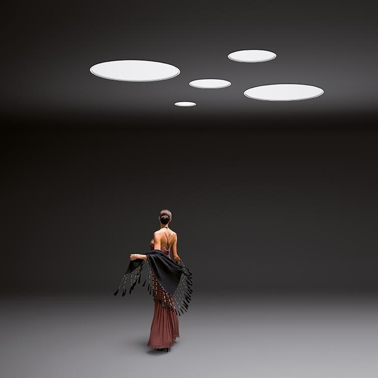 Vibia Встраиваемый люминесцентный потолочный светильник Big sun-id-1424479 - Вид №3