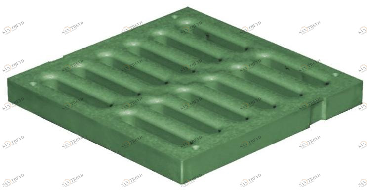 First Corporation Легкая противоударная решетка из ПВХ First plast Sgnp20v