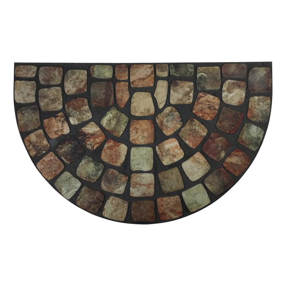 INSPIRE Door A - Полукруглый придверный коврик из переработанной резины 89091886 STLM-0078306 - Вид №1