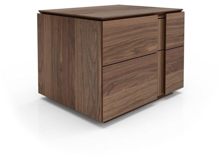 Huppé Прямоугольная тумбочка из орехового дерева с ящиками Dusk 8044qs HUPPE - Вид №1