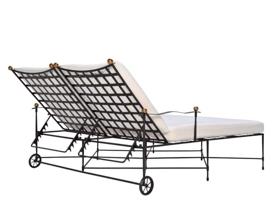 Кровать из нержавеющей стали с подлокотниками JANUS et Cie ARCH-00031015 - Вид №3