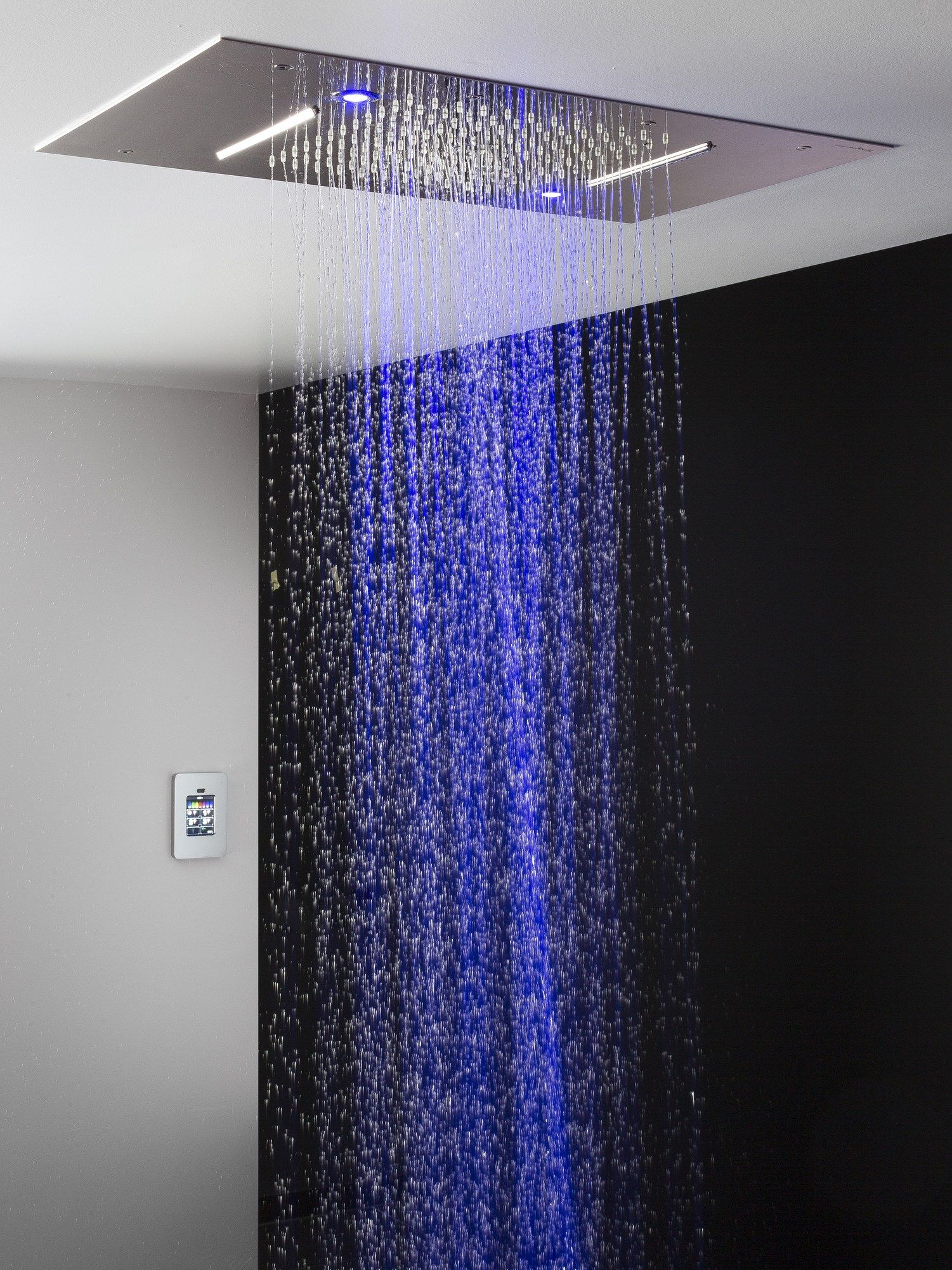 Хромированная латунная душевая головка с хромотерапией FIMA CARLO FRATTINI Harmonia ARCH-00090317 - Вид №5