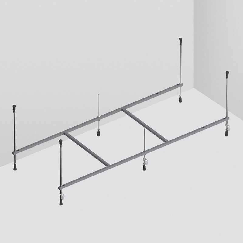 W88A-170-070W-R каркас в комплекте с монтажным набором 170х70 см шт AM.PM X-Joy 