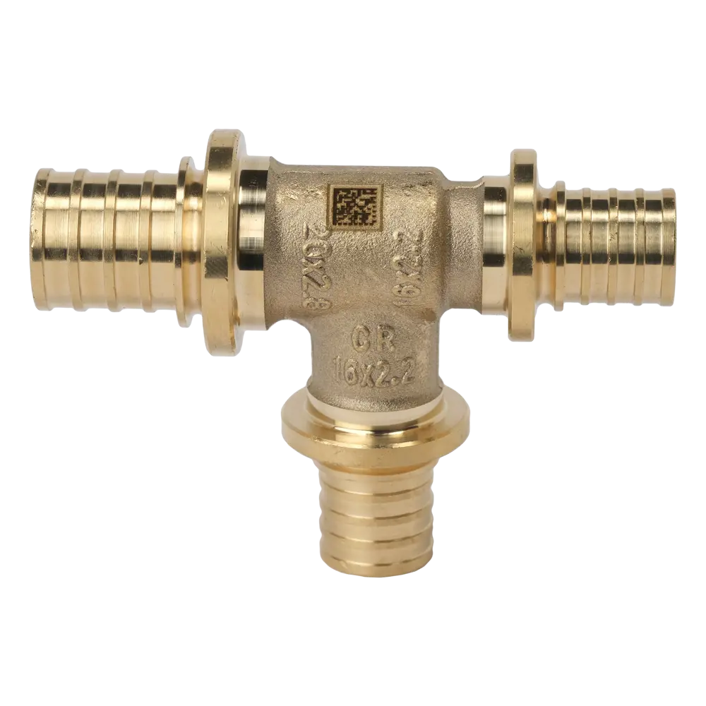 Переходной тройник REHAU 20x16x16 мм для систем отопления и водоснабжения 89384170 РЕХАУ STLM-1514956 - Вид №1