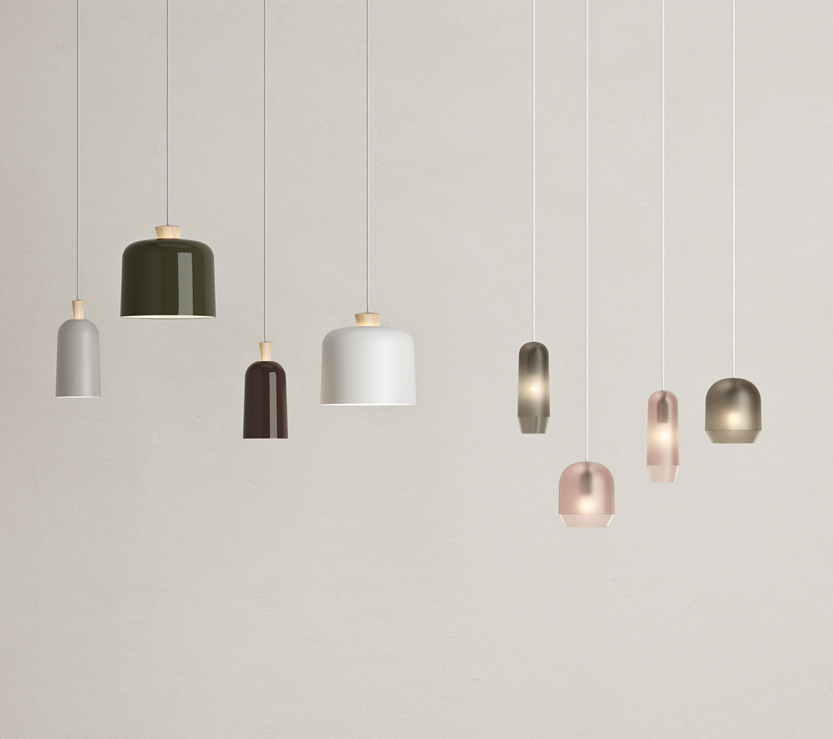 Ex.T Fuse Large Подвесной светильник зеленый с серым проводом EXFUSEG/VERDE - Вид №1