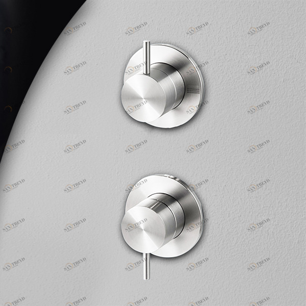 Смеситель для душа глянцевая сталь Toki Radomonte TKI9L