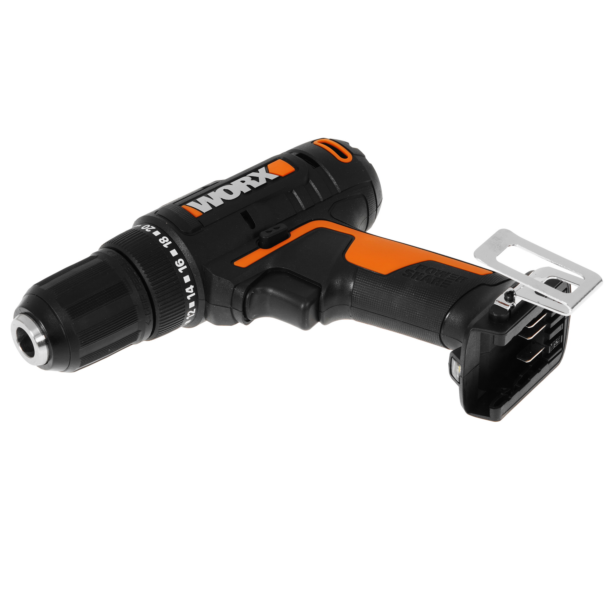 Дрель-шуруповерт Worx WX108.9 PowerShare 20V  , Без ЗУ, Без АКБ 9083043 STDN-0053760 - Вид №4