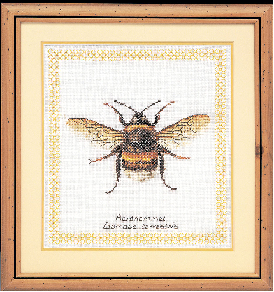 3018А Набор для вышивания Шмель 20 х 21 см Thea Gouverneur 