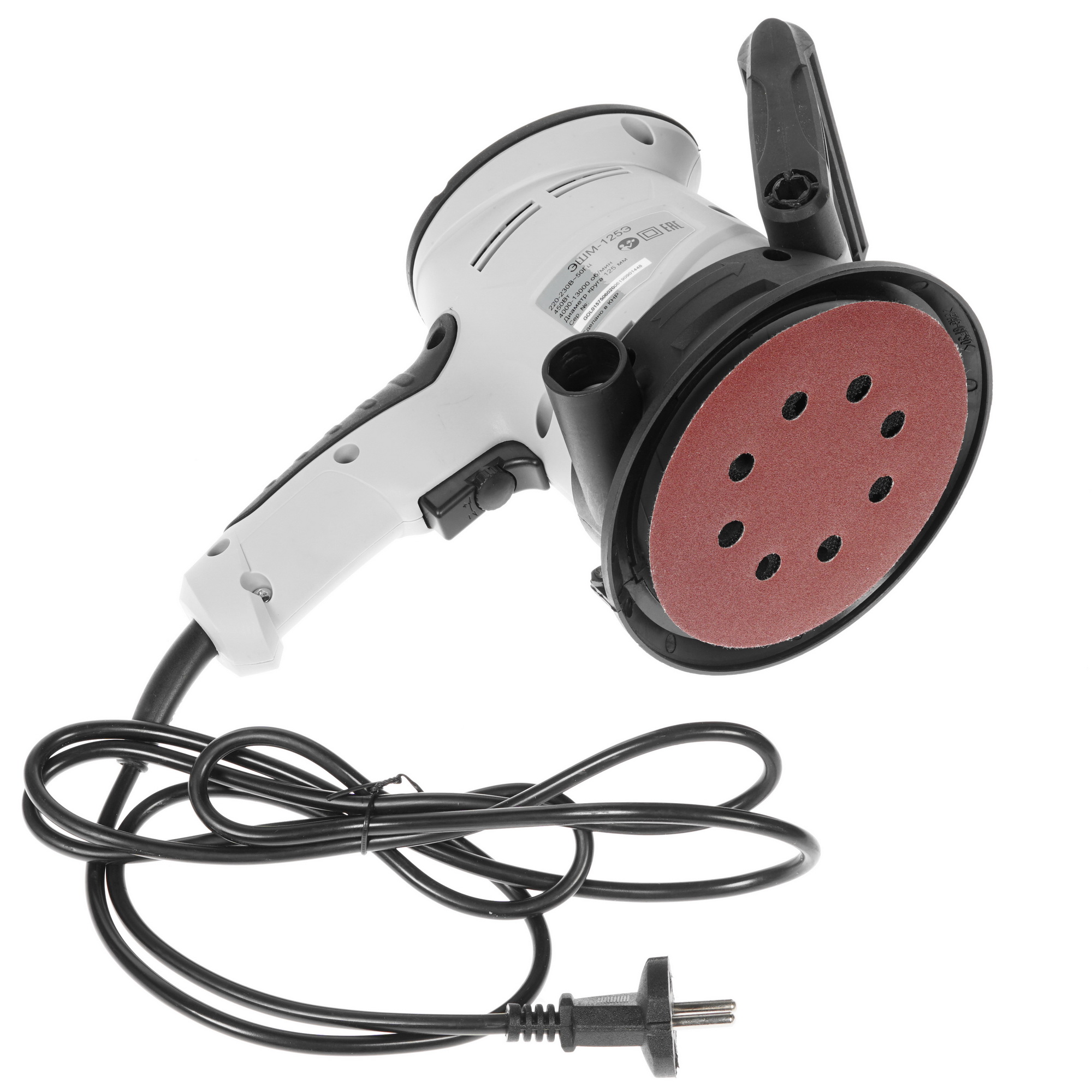 Эксцентриковая шлифмашинка Ресанта ЭШМ-125Э 8160148 STDN-0024885 - Вид №5