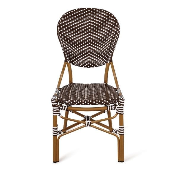 080195 Уличный плетеный стул Anxela Francisco Segarra Amelia Santreyd