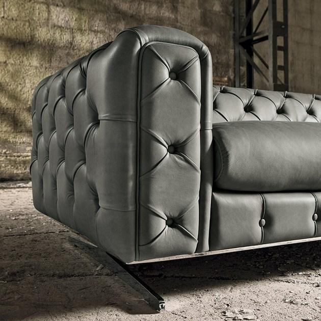 Max Divani Кожаный диван с тафтингом sun-id-1434713 - Вид №5