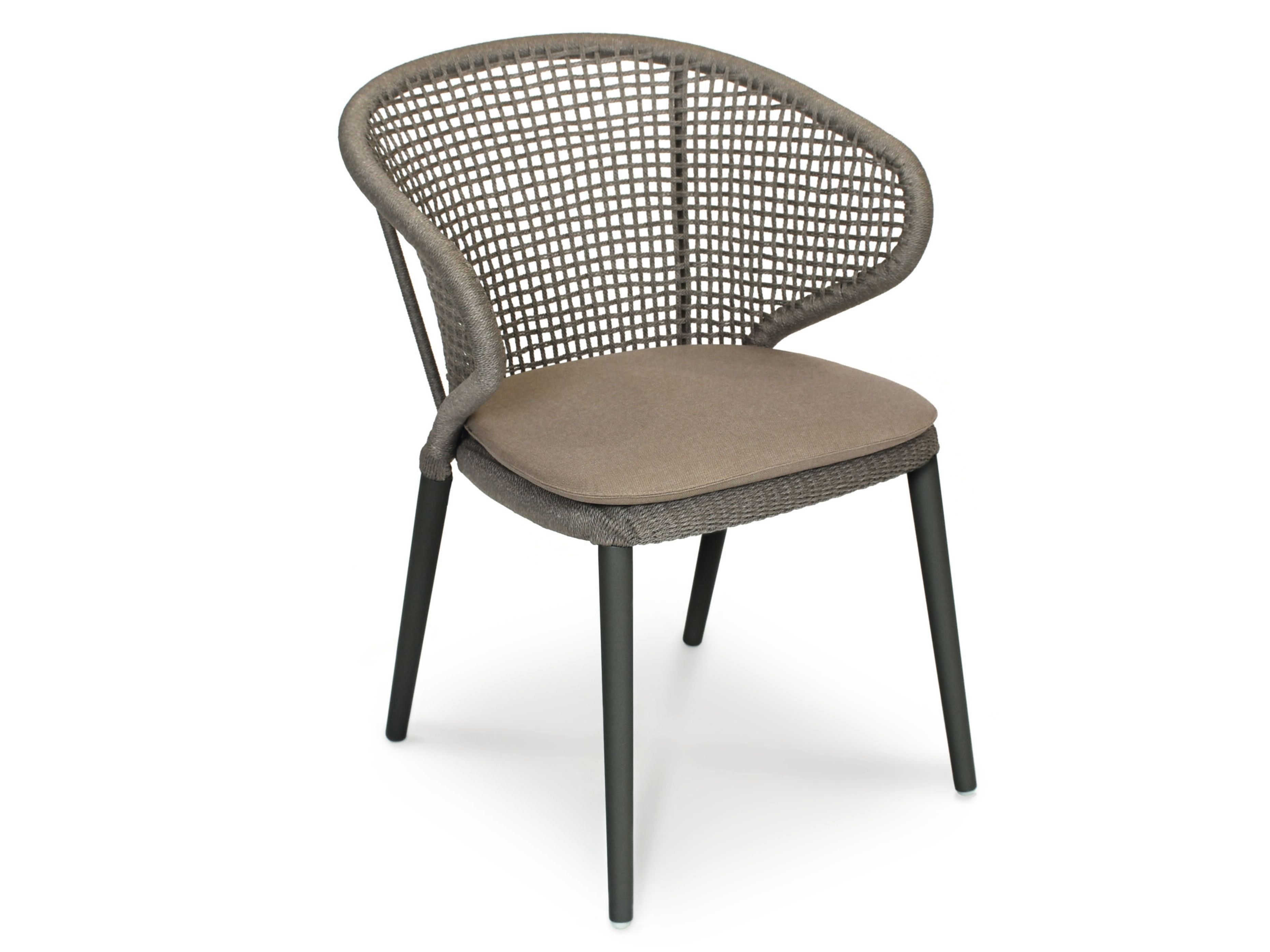 Веревочный садовый стул с подлокотниками FISCHER MÖBEL Маяк ARCH-00065804 - Вид №1