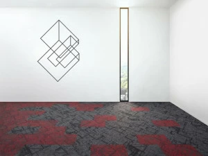 LIUNI Ковер из синтетического материала с плиткой