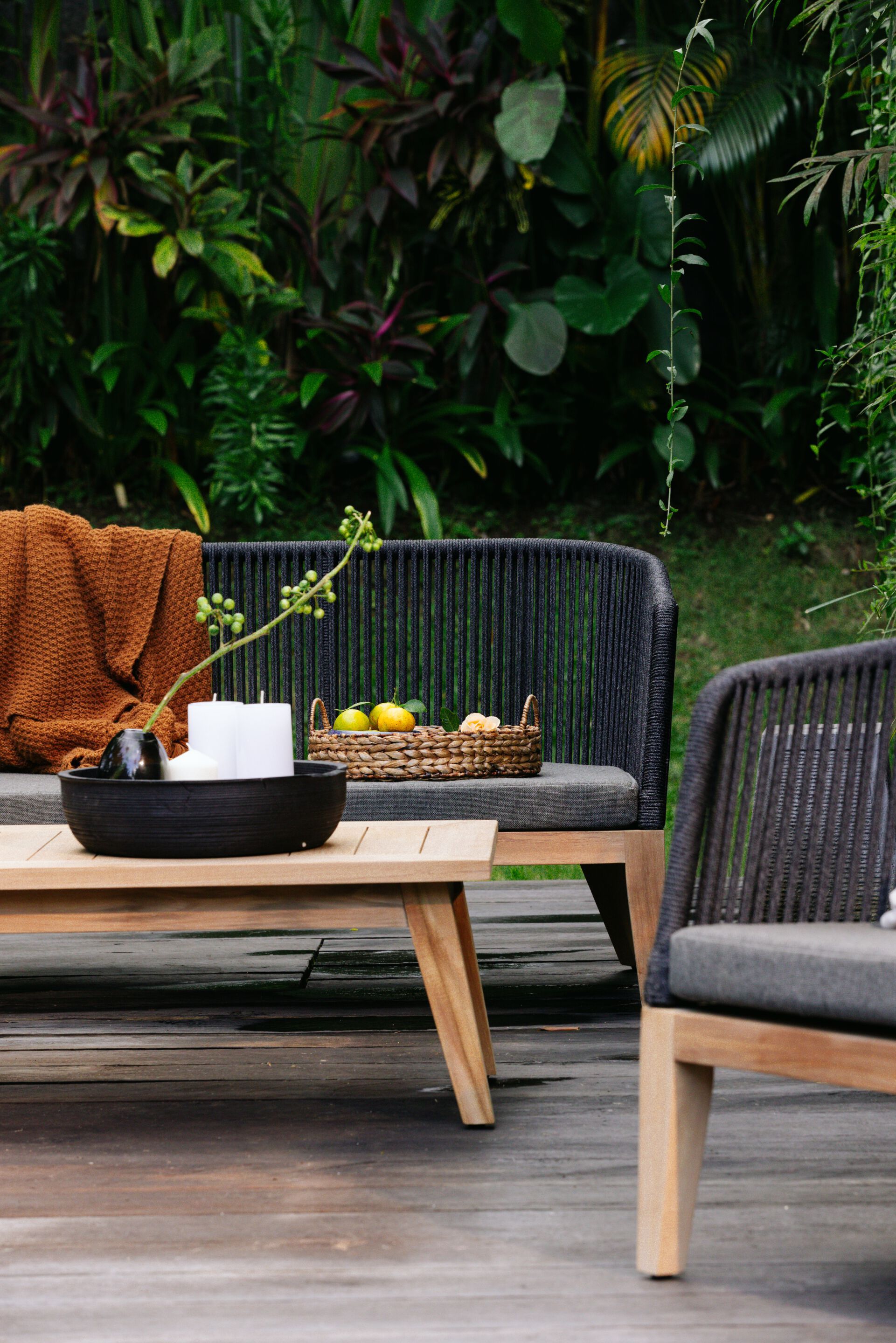 2-местный тканевый садовый диван cbdesign Манила ARCH-00035465 - Вид №4