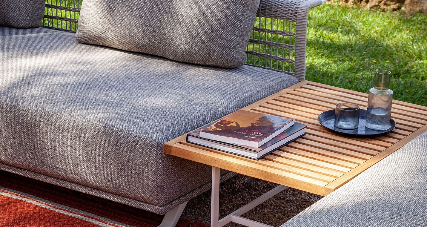 ТИК квадратный низкий садовый столик Poltrona Frau Boundless Living Outdoor Collections ARCH-00097597 - Вид №7