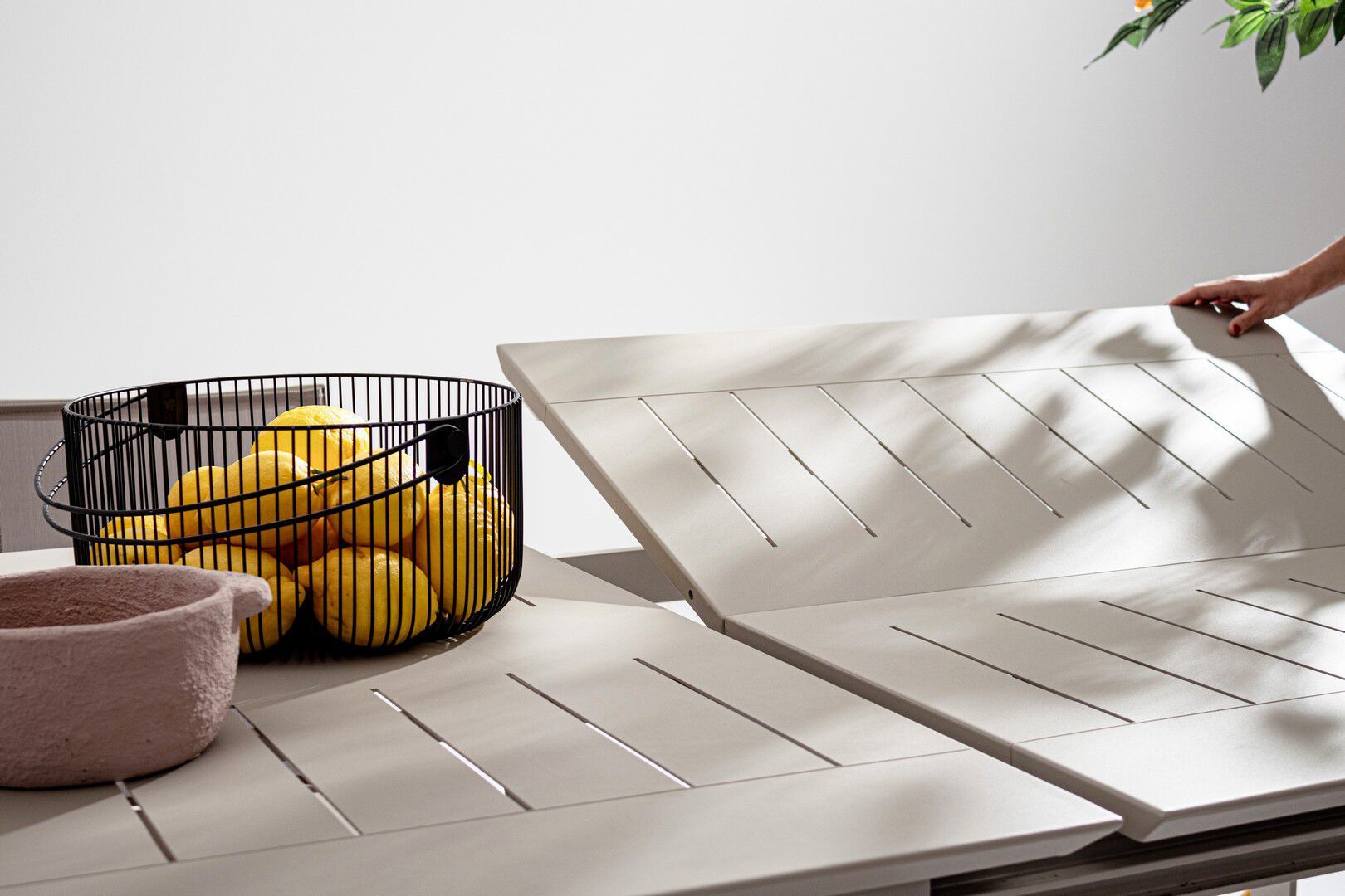 Алюминиевый выдвижной прямоугольный садовый стол BIZZOTTO Konnor ARCH-00008581 - Вид №16