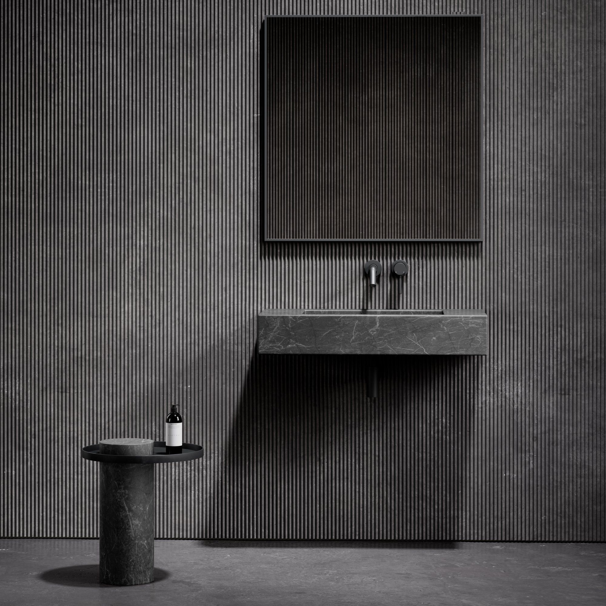 Прямоугольная подвесная раковина из мрамора Pietra Grey LUSSO CAPRI ARCH-00086914 - Вид №2