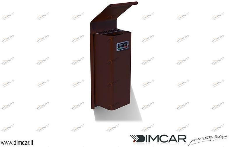 DIMCAR Стальная пепельница для общественных мест Elite 411m