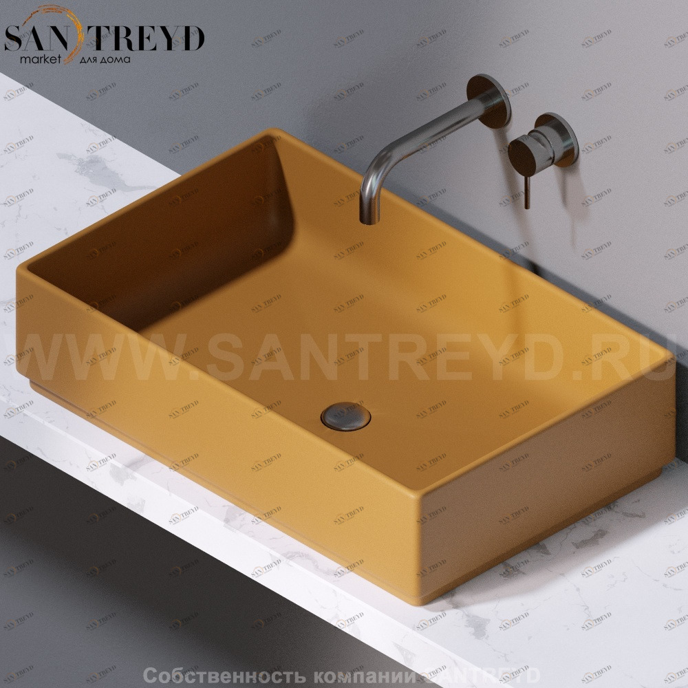 L620133 Накладная раковина на столешницу  прямоугольная A. e T. Italia Fly AeT ITALIA