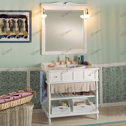 Комплект мебели для ванной комнаты Comp.n.7 Eurodesign Green & Roses Green Roses COMPN7