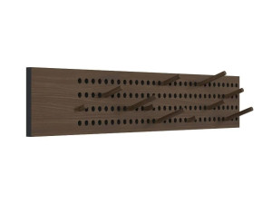 Дубовая настенная вешалка