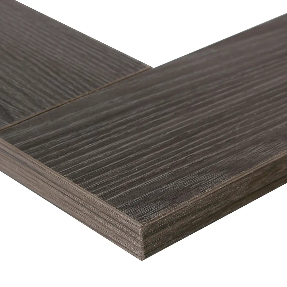 Витрина для шкафа Delinia «Фрейм тёмный» 40x92 см, ЛДСП, цвет коричневый Фрейм темный STLM-2142099 - Вид №1