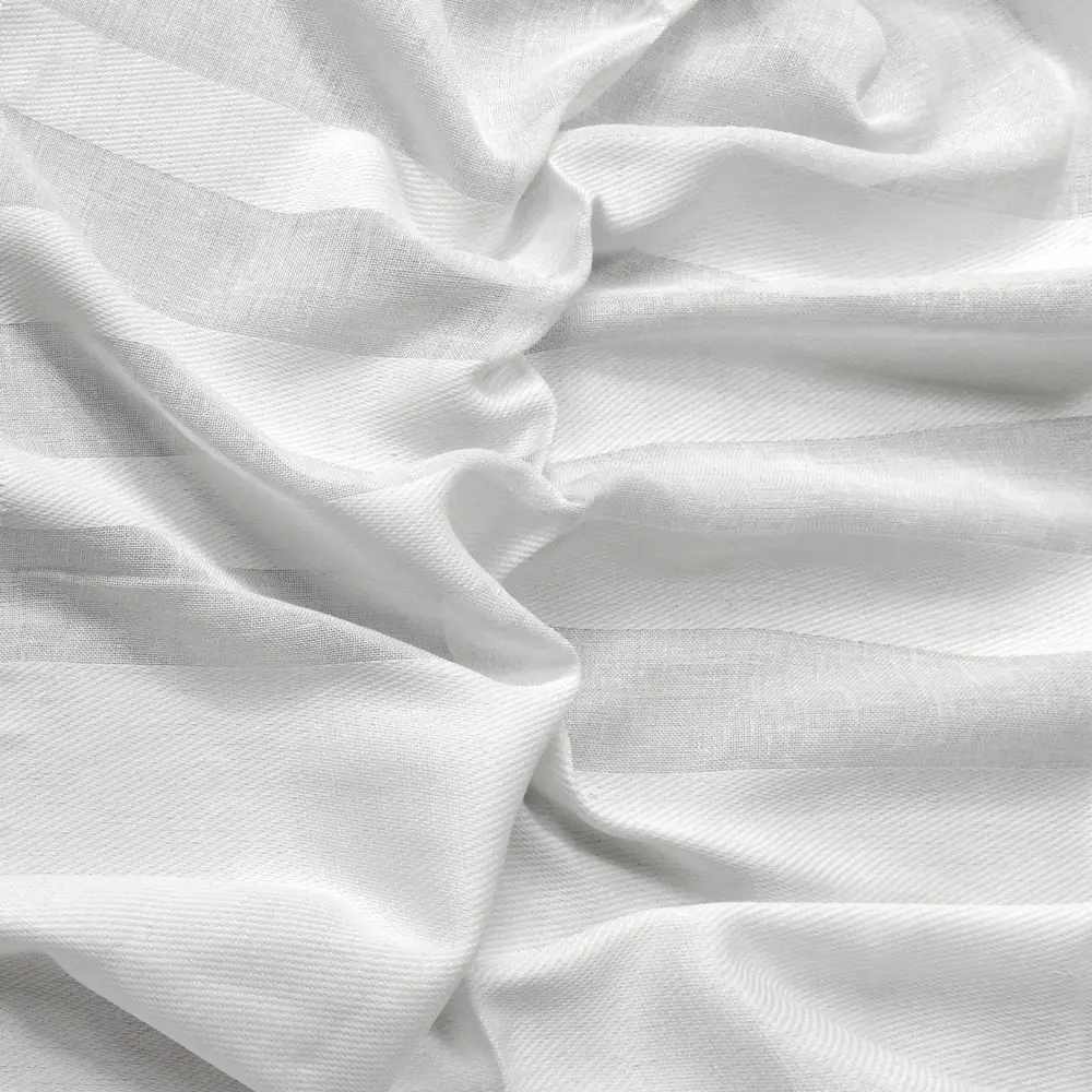 Тюль на ленте Эмилия 300x280 см цвет белый MIAMOZA STLM-2027540 - Вид №1