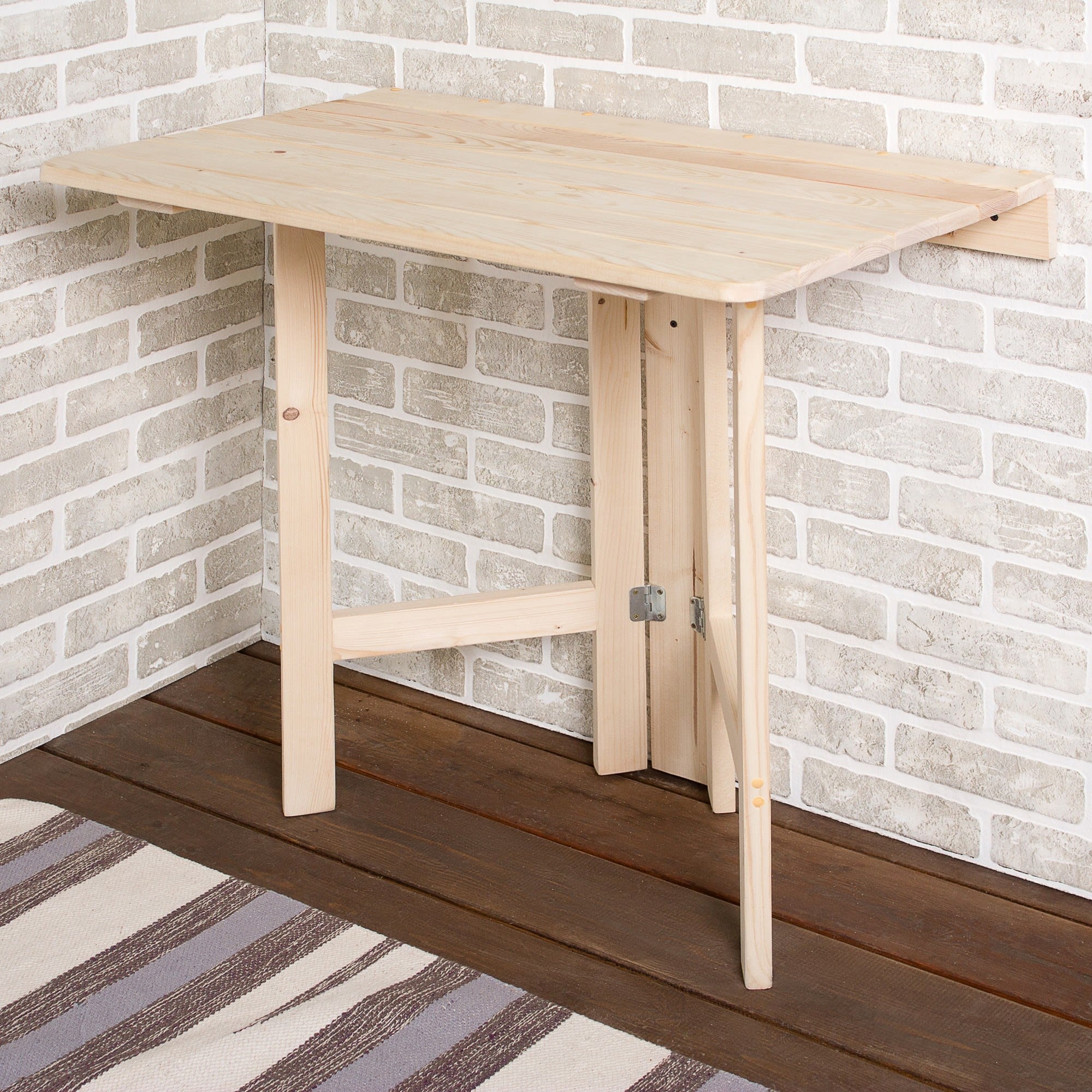 18856181 Стол навесной пристенный, откидывающийся квадратный Santreyd  - Вид №8