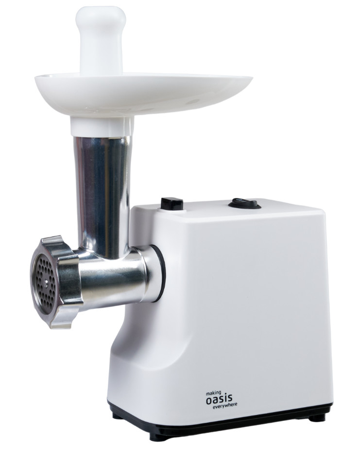 9075981 Мясорубка электрическая making Oasis everywhere MG-LK1 белый STDN-0084098