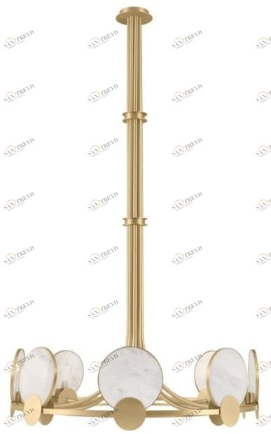 FRATO Люстра из латуни непрямого света Petra Flf010019aaa