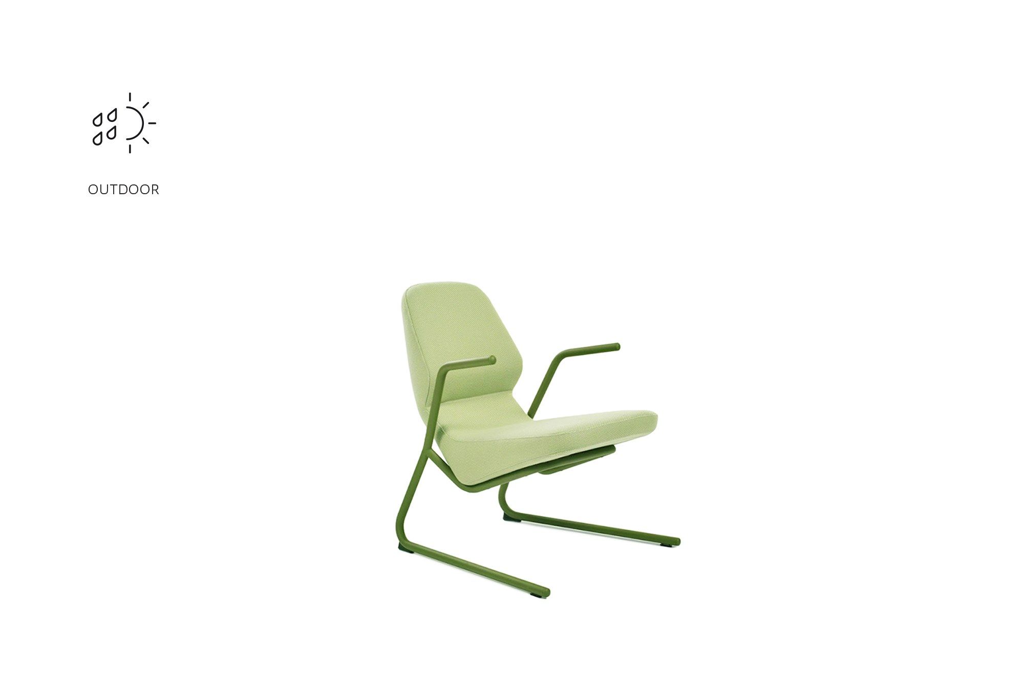 Ткань сад стул prostoria Наклонная ARCH-00051092 - Вид №3