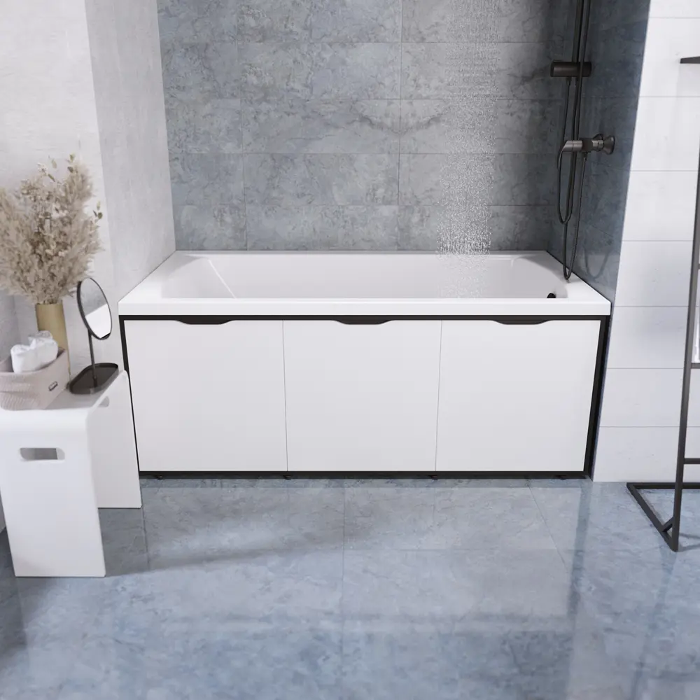 Экран под ванну 1Marka Urban откидной 54x150 см цвет супер айс белый STLM-2158375 - Вид №6