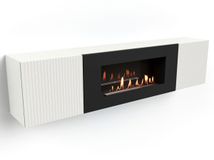 9101971 Биокамин с тумбой Firelight BFP-P1700L черный