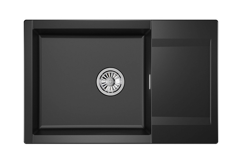 ES-7807, ТУРМАЛИН, кухонная мойка, кварц, ESTETICA GRANULA 7807-ST263 - Вид №2