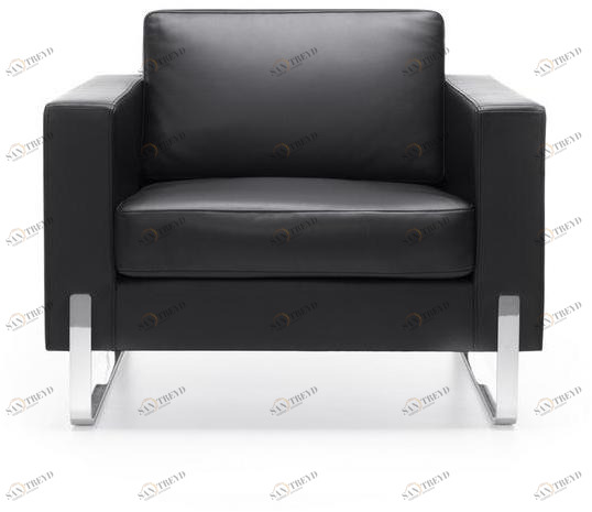 profim Кожаное кресло с салазками и подлокотниками Myturn sofa sun-id-1411360
